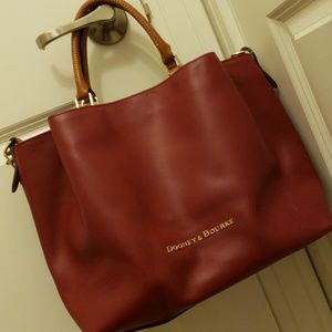 Dooney City Barlow Red Bag